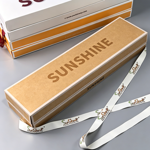 Sunshine Eco-Friendly Tiramisu Packaging Box with Custom Logo Protective Rigid Design for Birthday & <b>Wedding</b> - Product Image 6