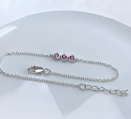 GOLD VERMEIL, ROSE GOLD AND WHITE RHODIUM