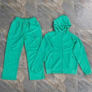 Tuta 2025 Noc vestiti Tech tuta in <span class=keywords><strong>pile</strong></span> con Zip Hudi Huddies Hoddie giacca con cappuccio e pantaloni della tuta per uomo donna - Product Image 2