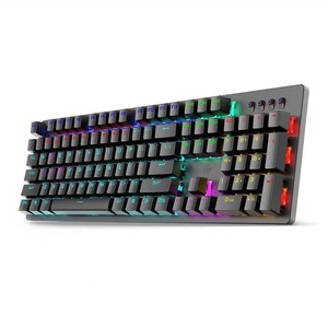Cho <span class=keywords><strong>HP</strong></span> GK100F Hỗn Hợp Ánh Sáng Màu Xanh Chuyển Đổi Bàn Phím Cơ Khí USB Có Dây Internet Cafe Chơi Game Đầy Đủ Key Chống Bóng Cho Máy Tính Xách Tay - Product Image 1
