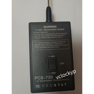 PROSTAT PCS-730 1 KV Electrostatic Charging Source Unit Module <b>Battery</b> <b>Operated</b> Used - Product Image 2