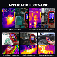 Kamera Termal Industri dengan Resolusi Layar 256*192 Sensitivitas Pencitraan Termal 50mK Kamera Termal Portabel