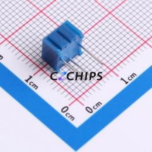 Resistencia Ajustable/Potenciómetro 3362P-1-205LF, Componente de Orificio Pasante (THT)-3P, Resistencia de 7x6.8mm, 2mOhm, 10%, 500mW, 250ppm ℃ - Product Image 2