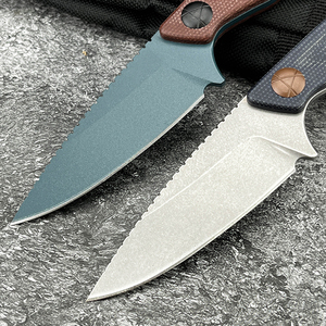 มีด BM DACIAN 203BT ใบมีด MagnaCut สำหรับใช้งานกลางแจ้ง ด้ามจับทำจากผ้าแคนวาสและไมคาร์ต้า ด้ามจับแบบเต็มด้าม ใช้ได้ทุกวัน เหมาะสำหรับตั้งแคมป์ ล่าสัตว์ และกู้ภัย - Product Image 2