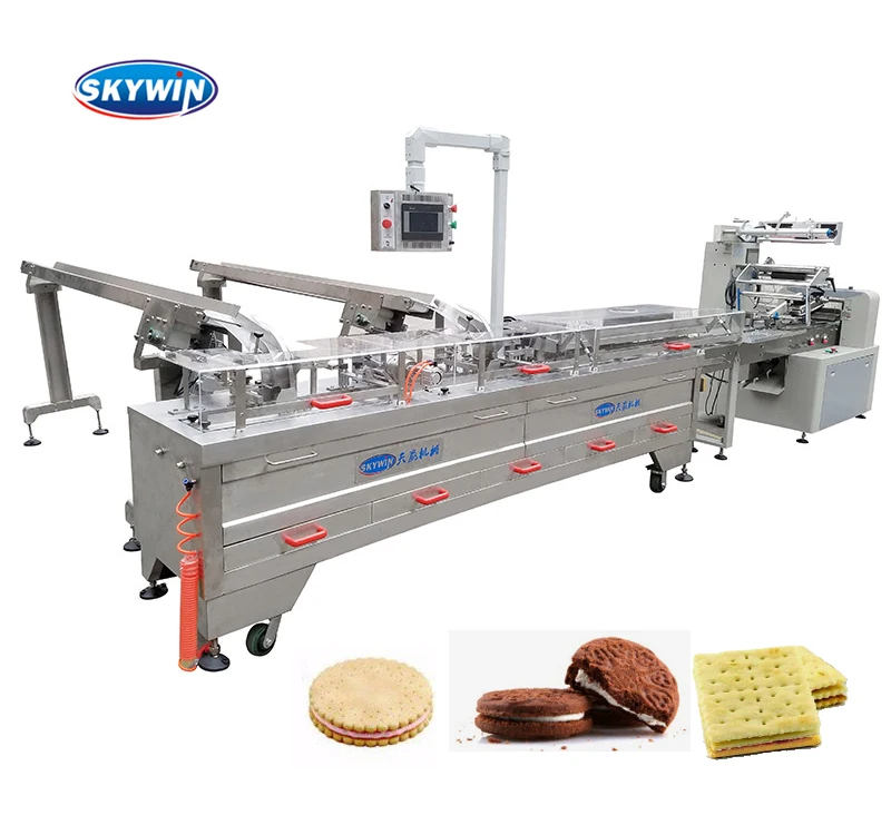 Автоматическая машина для зажима печенья и крема с патентной защитой и электрическим приводом SIEMENS