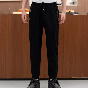 Uniforme <span class=keywords><strong>de</strong></span> <span class=keywords><strong>cuisine</strong></span> <span class=keywords><strong>noir</strong></span> brodé pour veste <span class=keywords><strong>de</strong></span> chef <span class=keywords><strong>de</strong></span> restauration rapide femmes uniformes <span class=keywords><strong>de</strong></span> restaurant pour employés <span class=keywords><strong>pantalon</strong></span> <span class=keywords><strong>de</strong></span> chef - Product Image 4