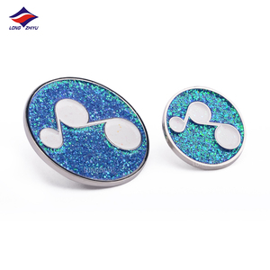 Longzhiyu Ghim Ve Áo Hình Bướm Động Vật Dễ Thương Bán Sỉ Huy Hiệu Tùy Chỉnh Sáng Bóng Ghim Kim Loại Tráng Men Tùy Chỉnh Từ Nhà Máy - Product Image 6