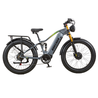 Vélo électrique BURCHDA RX80 48V20AH 26 pouces 4.0 110-120 N.m Batterie amovible VTT pour montées raides Velo Electrique Rapide
