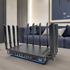 Mạng thông minh <span class=keywords><strong>Router</strong></span> 5G modem wifi7 doanh nghiệp <span class=keywords><strong>Router</strong></span> Tri-Band 19000Mpbs 4x4 MU-MIMO 1.8GHz 5G <span class=keywords><strong>Router</strong></span> openwrt <span class=keywords><strong>Router</strong></span> - Product Image 1