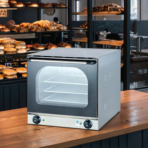 <span class=keywords><strong>Horno</strong></span> Eléctrico de Convección Comercial de Sobremesa, 60L, 3 Niveles, Bandeja Recolectora de Migas Extraíble, Certificación CE, <span class=keywords><strong>para</strong></span> Panadería y Repostería - Product Image 2