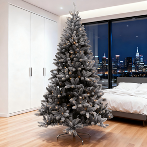 Wholesale High Quality Tabletop Pine Artificial Christmas <b>Tree</b> 6FT-7FT PE&PVC with LED <b>Lights</b> for Home & Office Decor - Product Image 2