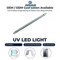 Unidad de Luz UVC de 6W y 275nm para Gabinetes, Sin Mercurio, Luz Fría, Lente de Cuarzo, Control Remoto, Bajo Consumo, Integrada para Vajilla de Cocina