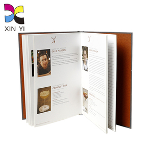 Demanda de impresión de fábrica Servicios de publicación personalizados Libros de tela gris Novelas Libros de tapa dura para recetas Material de cubierta personalizado - Product Image 2