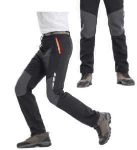 <span class=keywords><strong>Pantalon</strong></span> de randonnée extérieur léger et imperméable pour hommes, tissu en polyester de grande taille avec logo imprimé pour le camping - Product Image 5