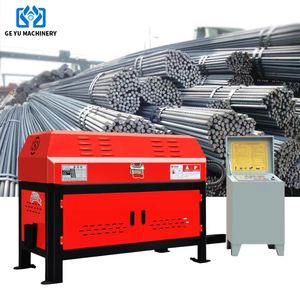 Máquina automática de enderezamiento de barras de refuerzo de acero, Motor de componente de núcleo de corte y enderezado de alambre de acero de nueva condición - Product Image 1