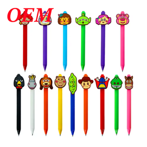 Topper bonito <span class=keywords><strong>3D</strong></span> personalizado de dibujos animados en forma de pluma de animal chino - Product Image 5