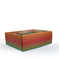 Cajas de Cartón Corrugado Personalizadas, Ecológicas, Reciclables, Plegables, con Laminado Mate y Grabado en Relieve para Almacenamiento y Embalaje de Regalos