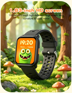<span class=keywords><strong>Montre</strong></span> connectée pour enfants en gros, personnalisable OEM, écran tactile 1,83 pouces, étanche IP68, tracker d'activité, commande en gros - Product Image 2