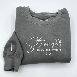 Frauen bequemer Gott ist Dope besticktes gewebtes Sweatshirt oder Hemd 3D-Muster Front abzeichen Dekoration für Herbst oder Winter - Product Image 6