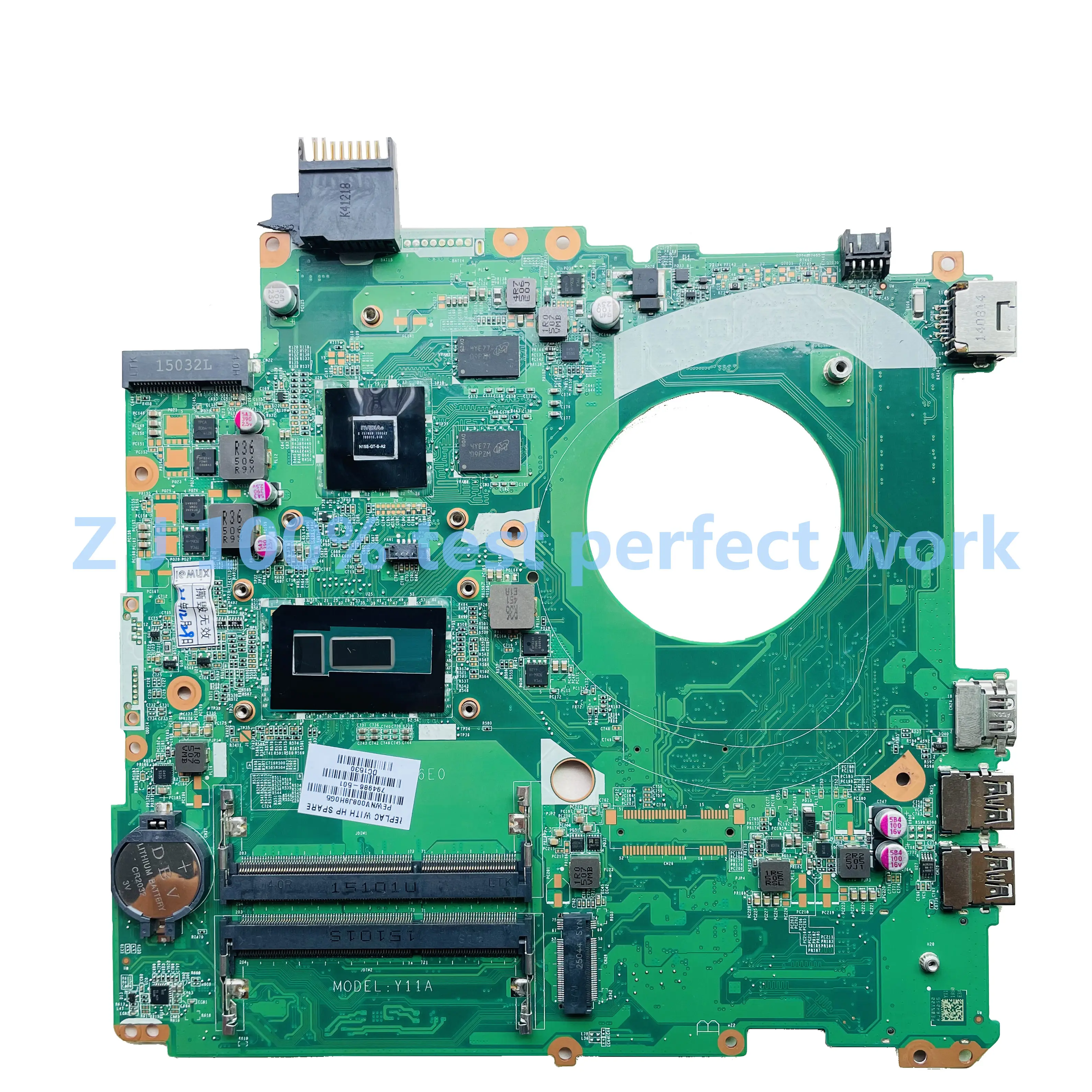 Für HP 15-P 15-K Serie Laptop Motherboard 794986-501 794986-001 Mit i7-5500U CPU 840M 2GB GPU DAY11AMB6E0 100% getestet schnelles Schiff