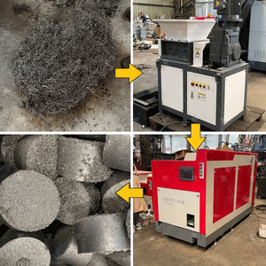 Máquina de chatarra de aluminio Máquina para hacer briquetas Máquina de polvo de carbón - Product Image 4