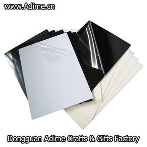 En gros Pas Cher Personnalisé Noir Blanc PVC Conseil Livre Insert Feuilles de PVC pour <span class=keywords><strong>Album</strong></span> <span class=keywords><strong>Photo</strong></span> <span class=keywords><strong>Pages</strong></span> - Product Image 4