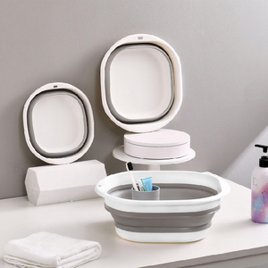 Meilleure vente Grand <span class=keywords><strong>bassin</strong></span> de vaisselle en plastique pliable carré multifonctionnel durable, <span class=keywords><strong>Bassin</strong></span> d'eau Nécessités quotidiennes - Product Image 1
