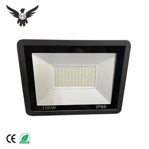 Outdoor Led Flood Light Aluminum Office Luces Led Wholesale Back Yard Square Waterproof 10W 20W 30W 50W 100W 150W 200W 300W 400W