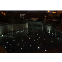 RSPOF Ciel étoilé Plafonnier Aluminium LED Fibre Optique Lumière avec Météore Clignotant Étoiles Scintillantes