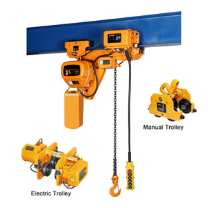 Prix d'usine 3t palan à chaîne électrique Type à faible hauteur avec chariot à crochet nouvel état grue de levage d'ascenseur en métal pour le fret - Product Image 4