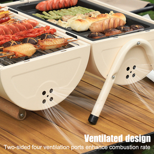 TableTop Garden Outdoor Household Grill Barbeque Portable Bbq Charcoal <b>Camping</b> Grills - Product Image 4