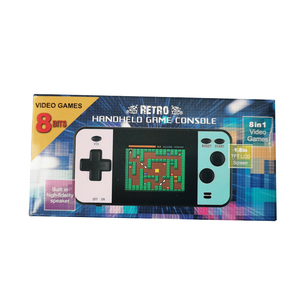 1.8 "8-bit Màn hình TFT Mini Pocket cầm tay video game console với hệ điều hành <span class=keywords><strong>Android</strong></span> được xây dựng trong loa 8 trò chơi Retro chơi game - Product Image 2