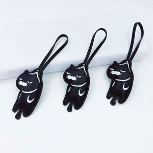 Cute Black <b>Cat</b> Keychain with Lanyard 17.5cm Funny Cartoon Animal Bag Charm Fashion Accessory for <b>Cat</b> Lovers <b>Gifts</b> - Product Image 3