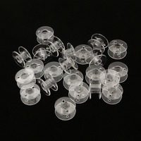 Bobines de Machine à coudre transparentes transparentes, bobines vides, bobines pour la maison, accessoires de couture, outils