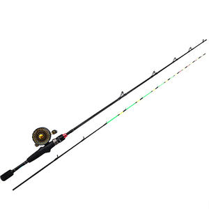 Pour <span class=keywords><strong>RYOBI</strong></span> RANMI Canne à pêche en fibre de carbone Conception télescopique pour la pêche au leurre dans la rivière Lake Stream - Product Image 1