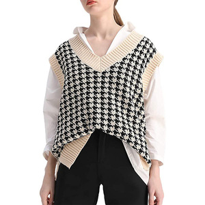 King Mcgreen Star mujeres Casual cuello en V pulóver camisa Color <span class=keywords><strong>De</strong></span> Colisión sin mangas suéter chaleco <span class=keywords><strong>Sailor</strong></span> <span class=keywords><strong>Moon</strong></span> Kawaii ropa nueva - Product Image 3