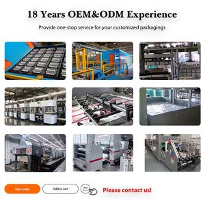 Mẫu miễn phí tùy chỉnh in 12 lỗ khay trứng chống sốc trứng hộp carton với logo có sẵn trong 1 2 4 6 8 10 15 18 20 30 gói Kích cỡ - Product Image 5