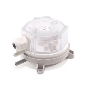 LEFOO LF32 Hvac Adjustable Air Flow Differential Pressure Switch Controller Residual Pressure Controller -40 ~+85