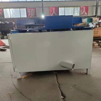 Machine à rainurer les palettes en bois, machine à encoffrer les palettes pour la découpe de rainures de traverses de palettes, équipement de travail du bois