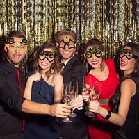 Lunettes de fête du Nouvel An 2027, accessoires amusants pour photomaton, fournitures de fête, décorations de fête pour la fête du Nouvel An