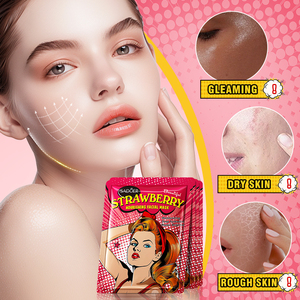 OEM Etiqueta Privada SADOER cuidado de la piel ácido hialurónico hidratante antioxidante brillo diosa mascarilla facial para todo tipo de piel - Product Image 1