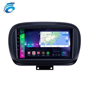 Pemutar Android HD 2 DIN Mobil Stereo, Radio Navigasi GPS Mobil RDS/AM/DSP 4G untuk Fiat 500X 2014 -2020 - Product Image 1