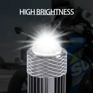 Haute qualité moto H4 12V aluminium Scooter ATV moto haut faisceau bas LED moto phare ampoule