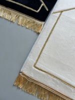Tapis de prière musulman moderne personnalisé en nylon épais et doux, motif turc islamique, idéal pour la prière à domicile – Offre spéciale