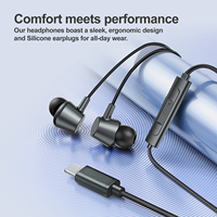 Earbud Gaming In-Ear Tipe-C Hands-Free dengan Peredam Kebisingan Aktif, Apt-X HD, dan Bahan TPE Grosir