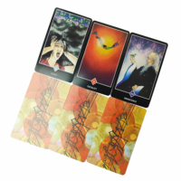 Impression personnalisée en gros de cartes de tarot CMYK, jeu de cartes d'affirmation avec guide imprimé