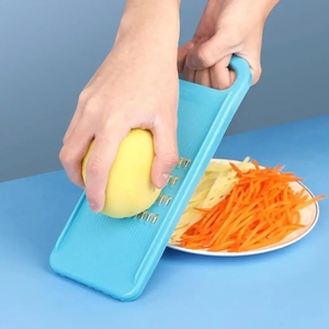 Rallador Manual de Plástico para Verduras y Repollo, Procesador de Alimentos Coreano para el Hogar, Accesorios de Cocina Útiles para Cortar Zanahorias - Product Image 1