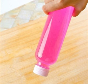 ขวดพลาสติกใสขนาด 300 มล. 500 มล. สำหรับน้ำผลไม้ นม ชา ใช้แล้วทิ้ง - Product Image 6