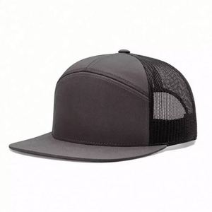 หมวกแก๊ปทรงทรัคเกอร์ Richardson 168 แบบ Snapback ปีกแบน 7 แผง  ปักโลโก้แบบตาข่าย - Product Image 6