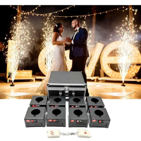 Système de Tir de Feux d'Artifice à 8 Canaux pour Fontaines Pyro Froides de Mariage, Équipement Télécommandé à 8 Déclenchements pour Décoration de Mariage